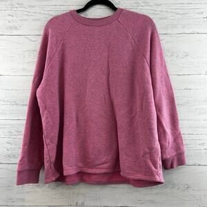 MWL Madewell Heather Pink Crew Neck Sweatshirt Size M